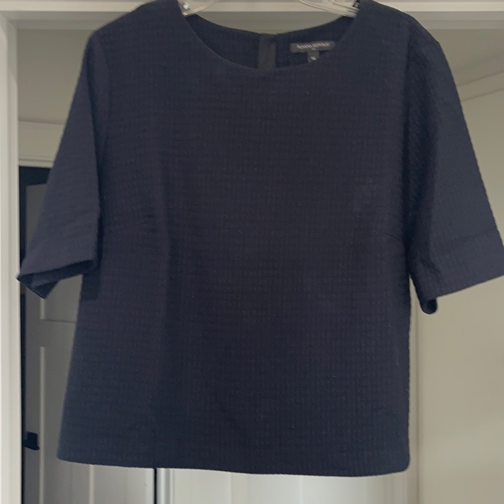 Black 3/4 length sleeve top